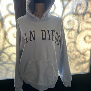 San Diego light blue Hoodie xl